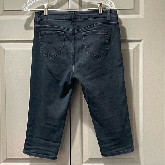1822 Denim Black Above Ankle Jeans - Picture 1 of 7